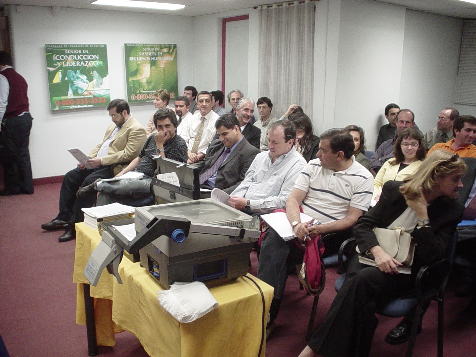 La primera aula.