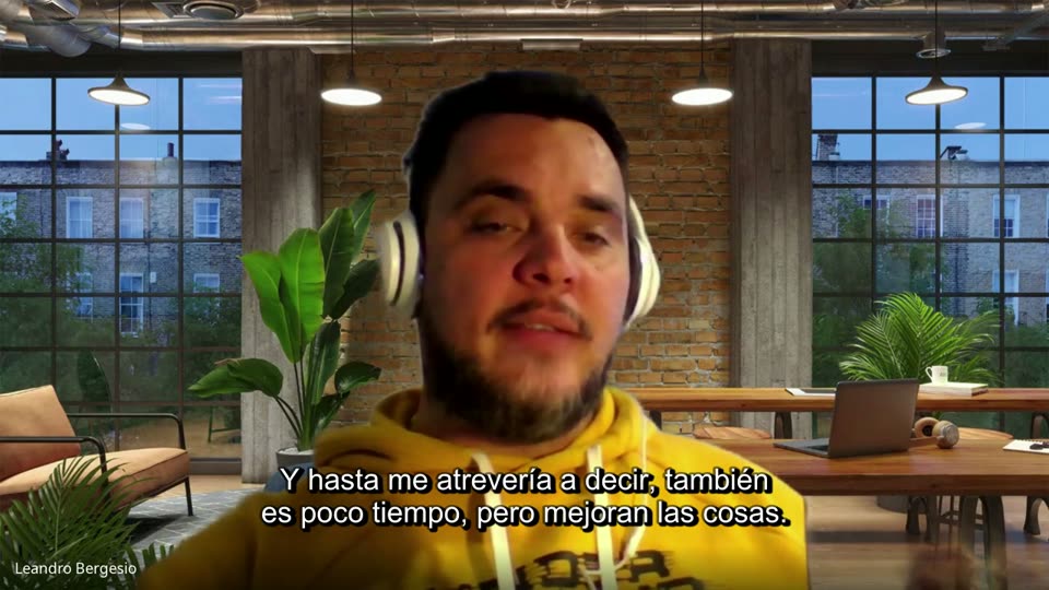 Leandro, participante del Diplomado