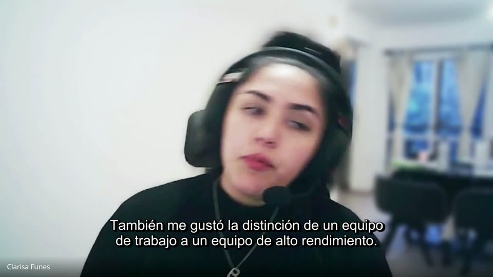 Clarisa, participante del Diplomado