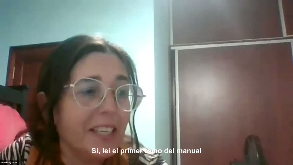 Marce, participante del Diploma