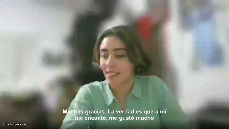 Nicole, participante del Diploma